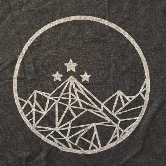 Next Level Apparel Gray ACOTAR Night Court Racerback Tank Top Medium - Picture 3 of 6